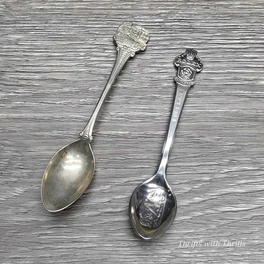 9 Collectible Spoon & Fork Bundle - Rogers,‎ Oneida, Rolex, San Francisco,  More